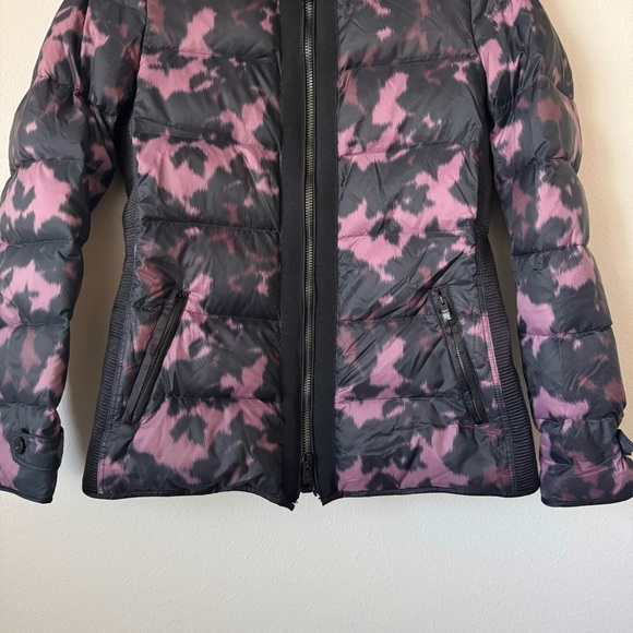 Burberry Purple and Black Down Puffer Jacket - Picture 12 of 13